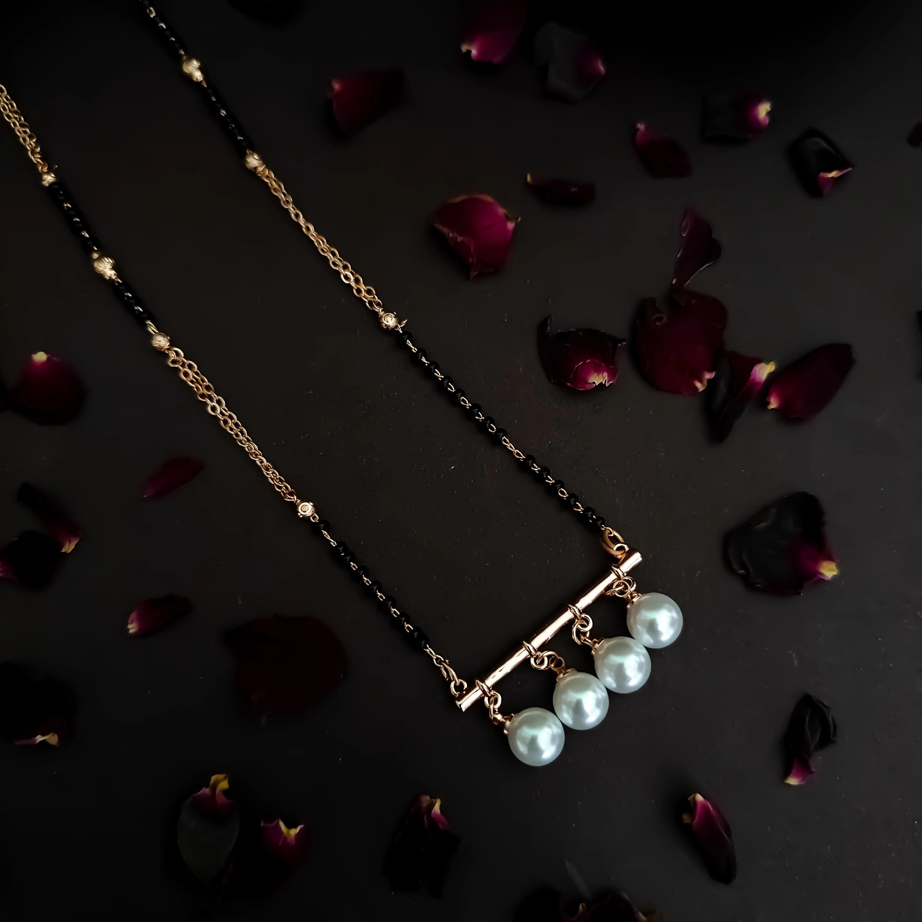 Amelia American Diamond Mangalsutra - Image 4