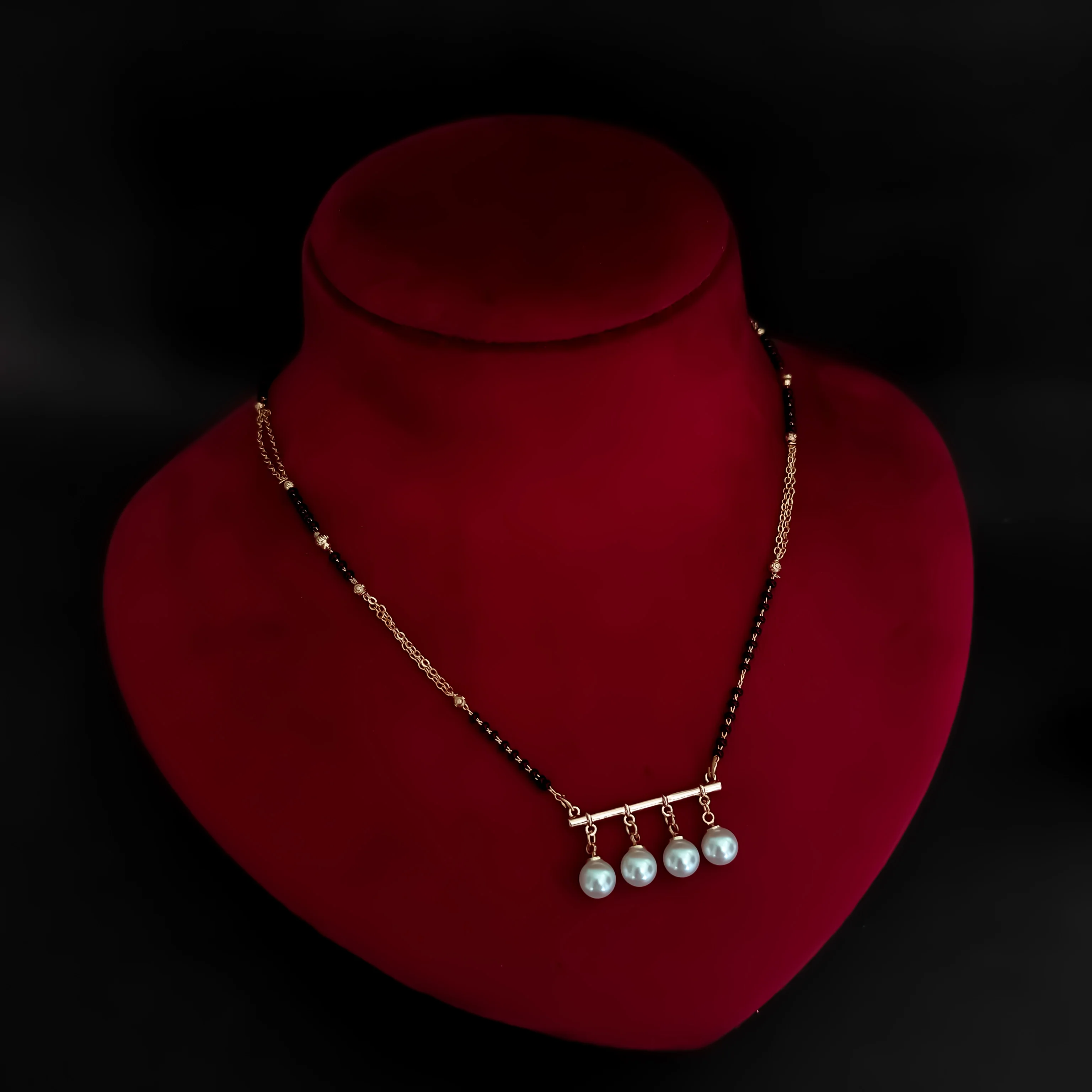 Amelia American Diamond Mangalsutra - Image 6
