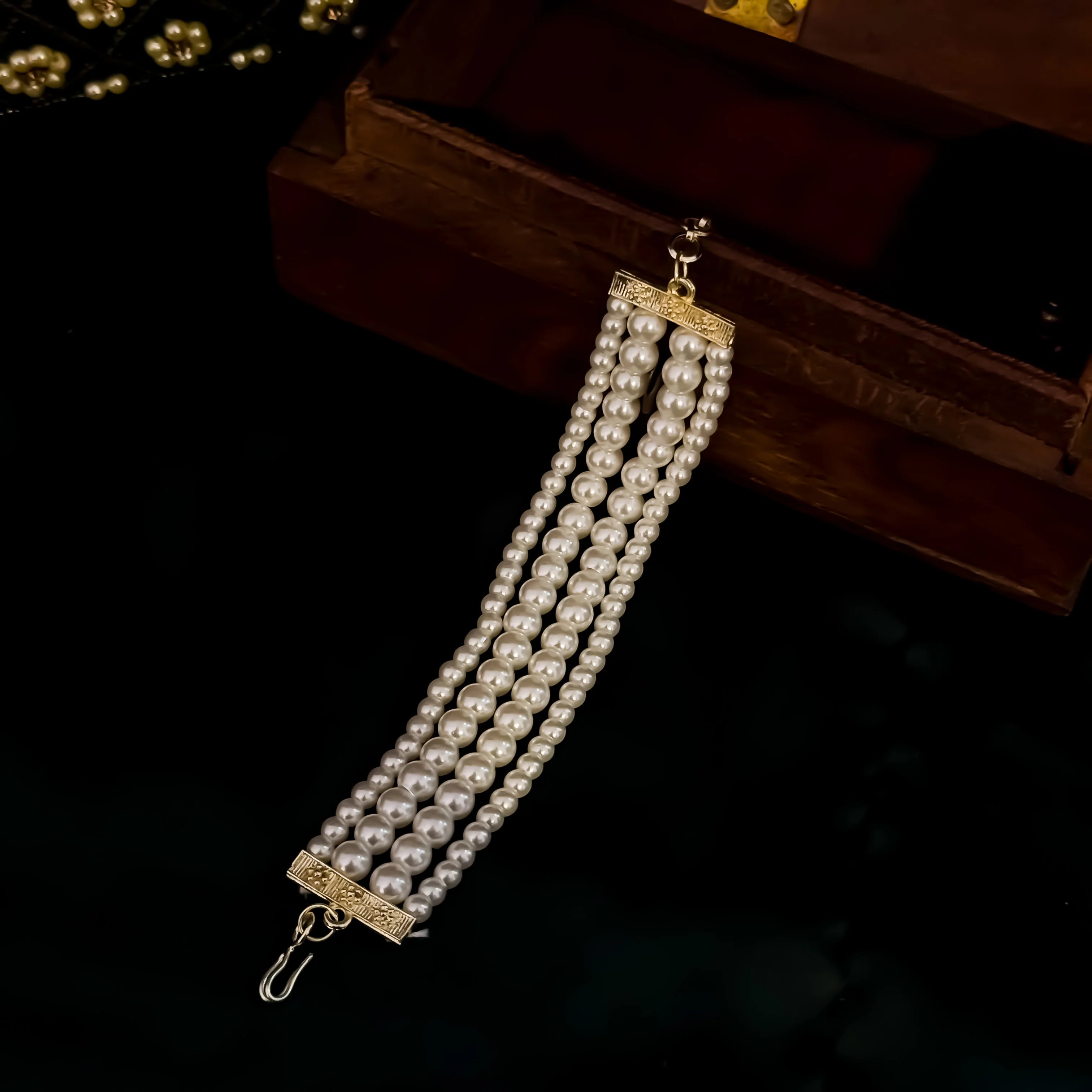 Meesha Pearl Bracelet - Image 3
