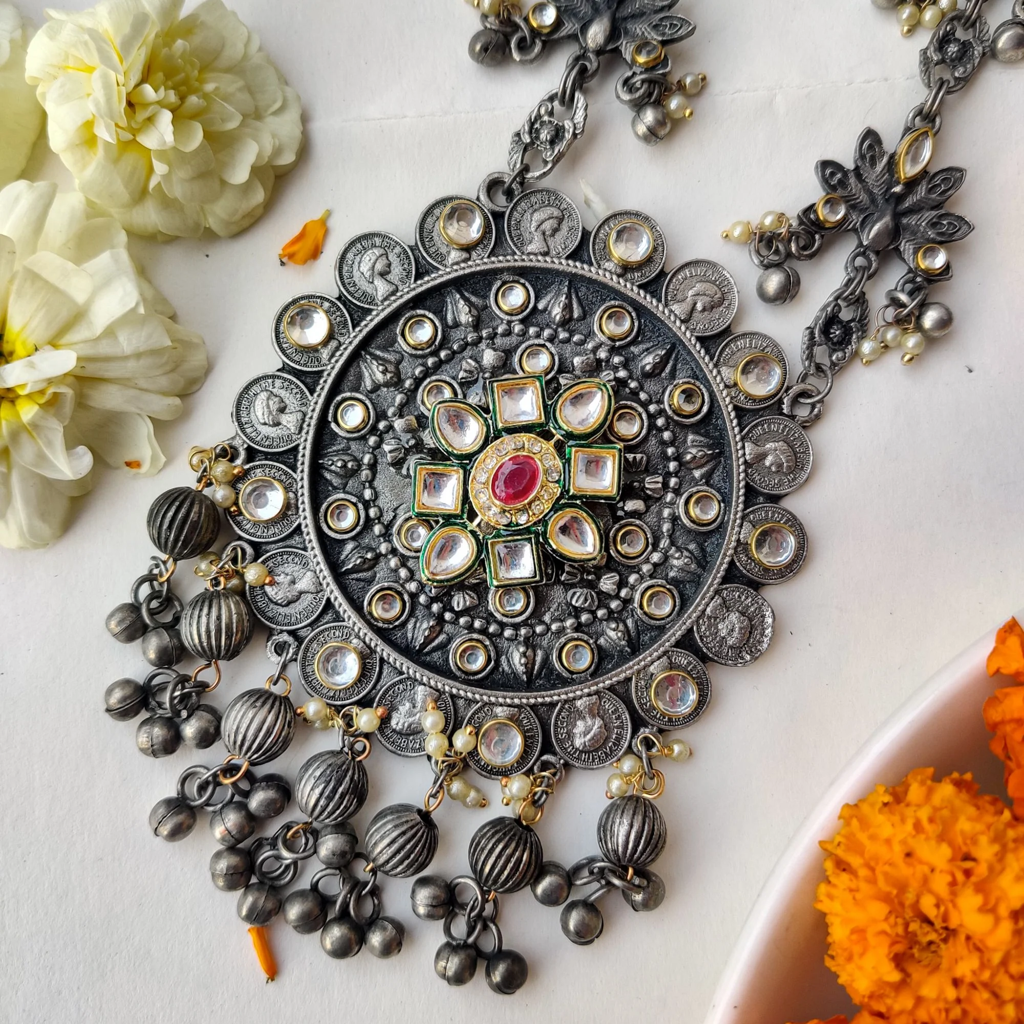 NAURAH FUSION NECKLACE SET - Image 3