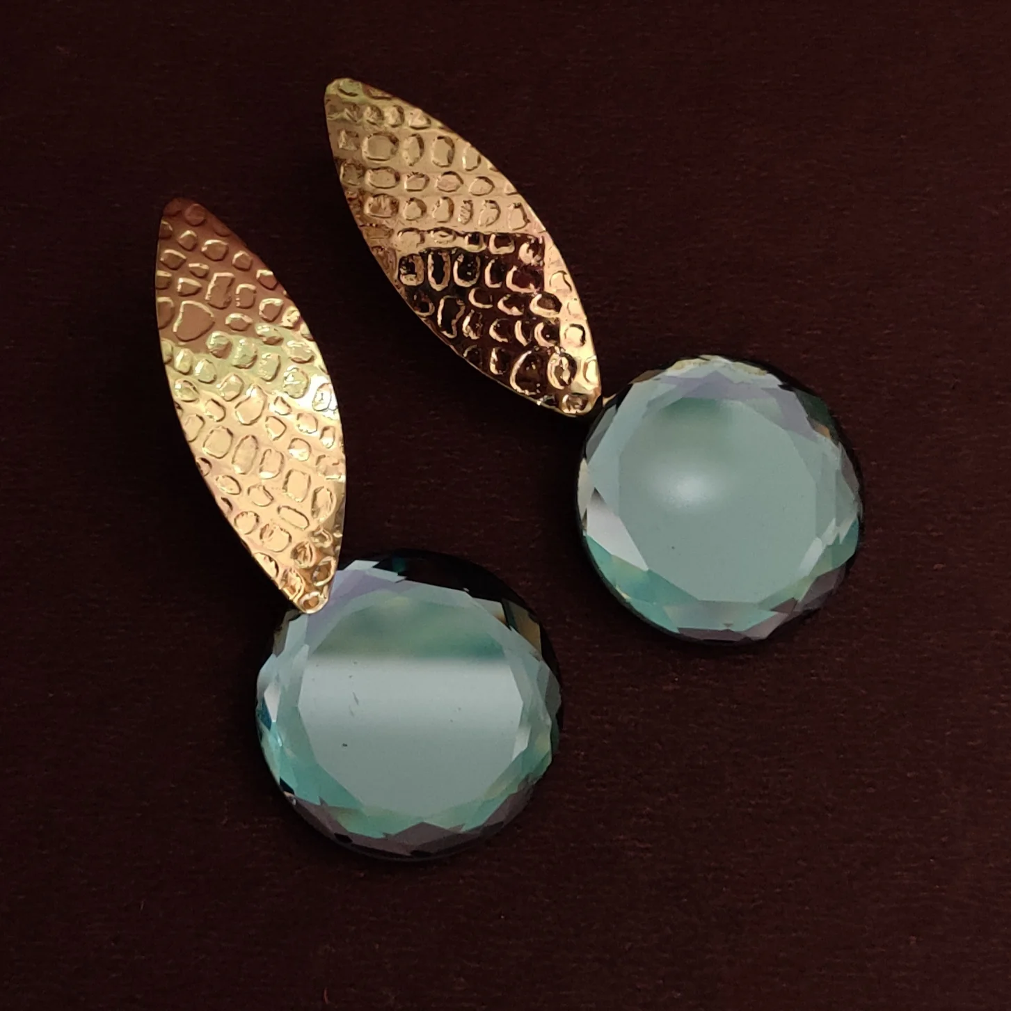 Selena Crystal Drop Statement Earrings - Image 3